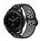 Eiroo Samsung Galaxy Watch 3 45 mm Silikon Siyah-Gri Spor Kordon