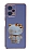 Eiroo Xiaomi Poco X5 5G Aynal Kitty Standl Mavi Silikon Klf
