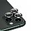 iPhone 11 Pro Max Metal Kenarl Cam Silver Kamera Lensi Koruyucu