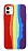 iPhone 12 / 12 Pro 6.1 in Rainbow Lansman Krmz Silikon Klf