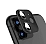iPhone 12 Mini 5.4 in Metal Siyah Kamera Lens Koruyucu