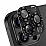 iPhone 12 Pro Max Metal Siyah Kamera Lens Koruyucu