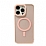 iPhone 14 Pro Max Magsafe zellikli Buzlu Pembe Rubber Klf