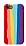 iPhone 7 / 8 Rainbow Lansman Krmz Silikon Klf