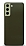 Dafoni Samsung Galaxy S21 FE 5G Metalik Parlak Grnml Koyu Yeil Telefon Kaplama