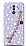 Huawei Mate 20 Lite Polka Dot Pattern iekli Puantiye Desenli Lila Zincirli Klf