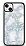 Dafoni Hologram iPhone 14 Plus Beyaz Mermer Desenli Klf