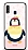 Dafoni Art Samsung Galaxy A20 / A30 Smiling Penguin Klf