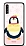 Dafoni Art Samsung Galaxy A50 Smiling Penguin Klf