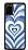 Dafoni Glossy Samsung Galaxy S20 Plus Blue Hearts Klf