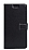 Samsung Galaxy A02 Czdanl Kapakl Siyah Deri Klf