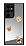 Samsung Galaxy S22 Ultra 5G Sevimli Aylar Figrl Aynal Silver Rubber Klf