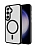 Samsung Galaxy S24 Plus Wireless arj zellikli Siyah Rubber Klf