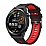 Samsung Galaxy Watch 3 41 mm Siyah-Krmz Silikon Kordon