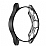 Samsung Galaxy Watch 4 Classic Siyah Silikon Klf 42mm