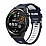 Samsung Galaxy Watch 42 mm Lacivert-Beyaz Silikon Kordon