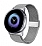 Eiroo Milanese Loop Samsung Galaxy Watch Active Silver Metal Kordon