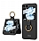 Samsung Galaxy Z Flip 5 Yzkl Siyah Rubber Klf