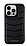 Santa Barbara Clyde Polo Racquet Club iPhone 14 Pro Siyah Deri Klf