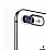 Totu Design iPhone 7 Plus / 8 Plus Siyah Metal Kamera Koruma Yz ve Cam