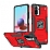 Eiroo Kickstand Xiaomi Redmi Note 10 Ultra Koruma Krmz Klf