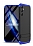 Zore GKK Ays Samsung Galaxy A54 360 Derece Koruma Mavi-Siyah Rubber Klf