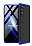 Zore GKK Ays Samsung Galaxy S21 FE 5G 360 Derece Koruma Siyah-Mavi Rubber Klf