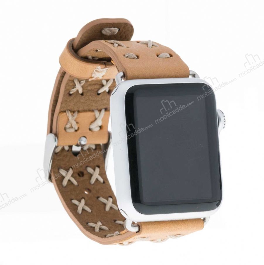 Bouletta Apple Watch Gerçek Deri Kordon G19 (38 mm)