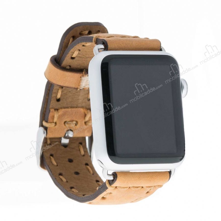 Bouletta Apple Watch Gerçek Deri Kordon G8 (42 mm)