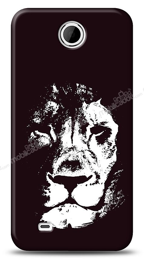 HTC Desire 300 Black Lion Kılıf