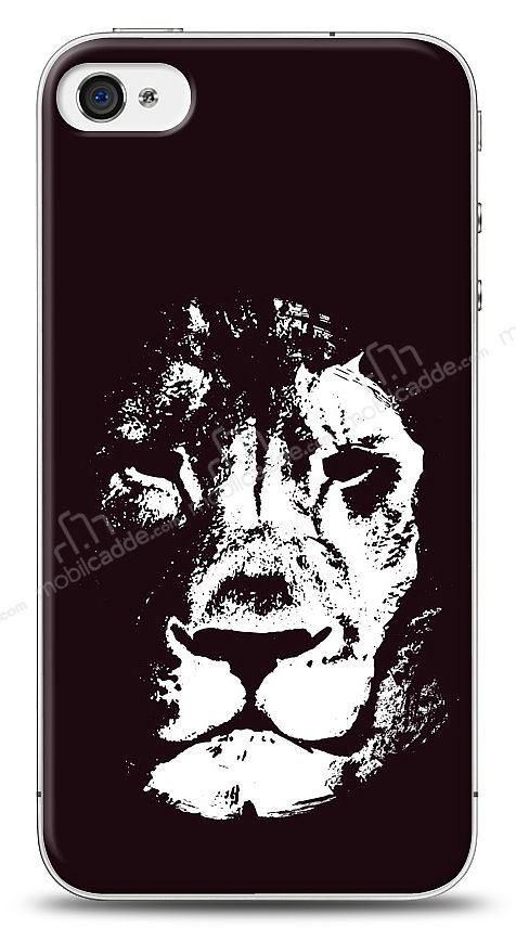 iPhone 4 / 4S Black Lion Kılıf