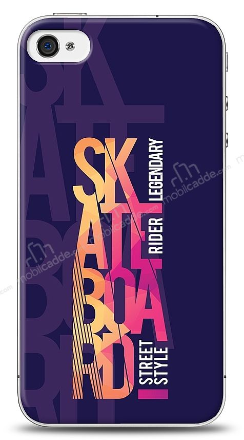 iPhone 4 / 4S Skateboard Kılıf