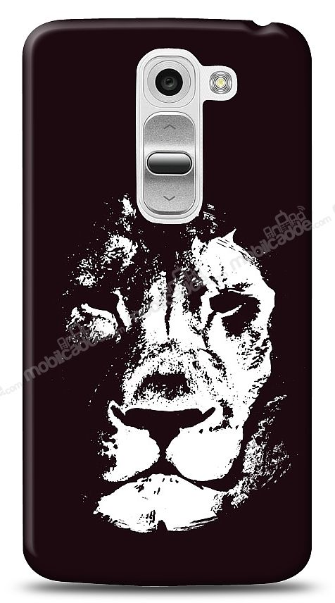 LG G2 Mini Black Lion Kılıf