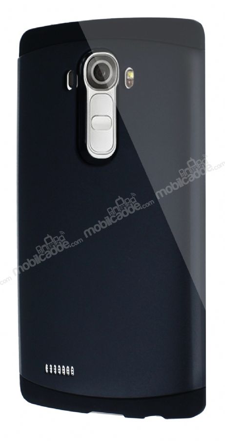 Dafoni LG G4 Slim Power Ultra Koruma Siyah Kılıf