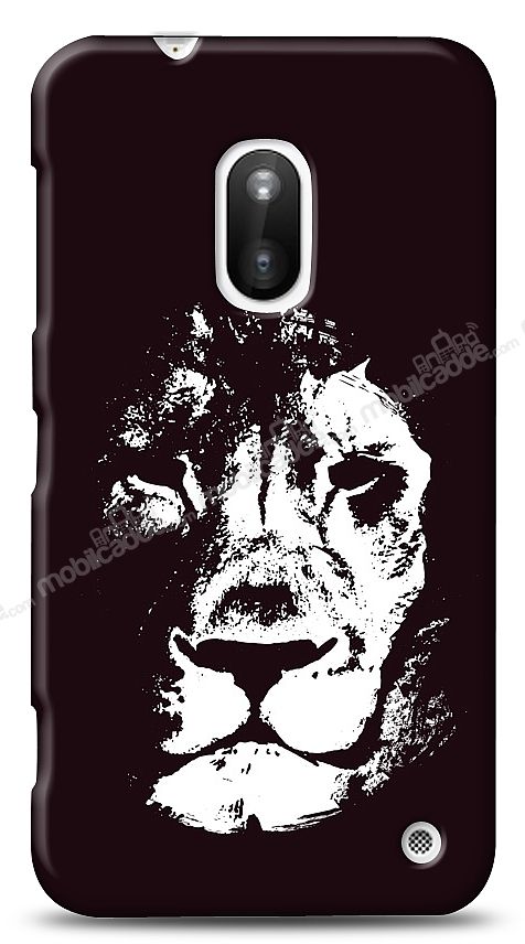 Nokia Lumia 620 Black Lion Kılıf