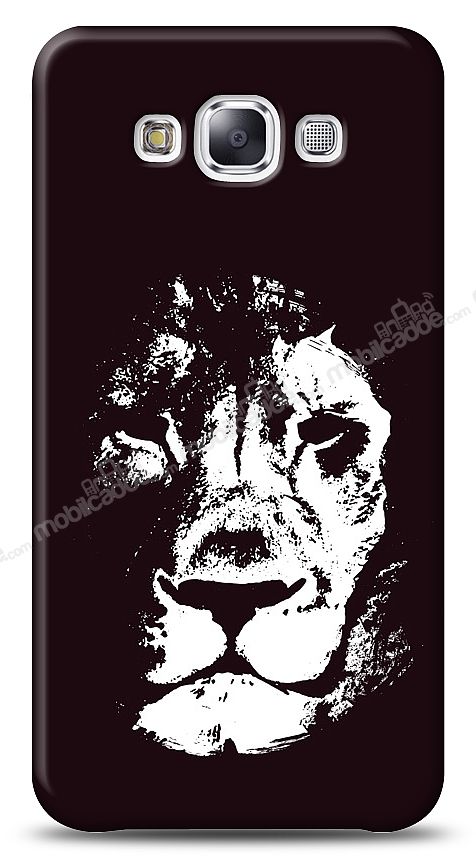 Samsung Galaxy E5 Black Lion Kılıf