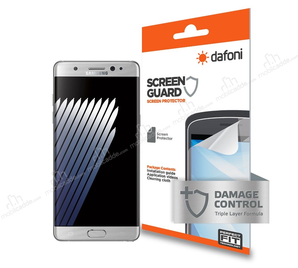 Dafoni Samsung Galaxy Note FE Darbe Emici Curve Ekran Koruyucu Film