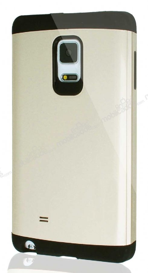 Dafoni Samsung Galaxy Note Edge Slim Power Ultra Koruma Gold Kılıf