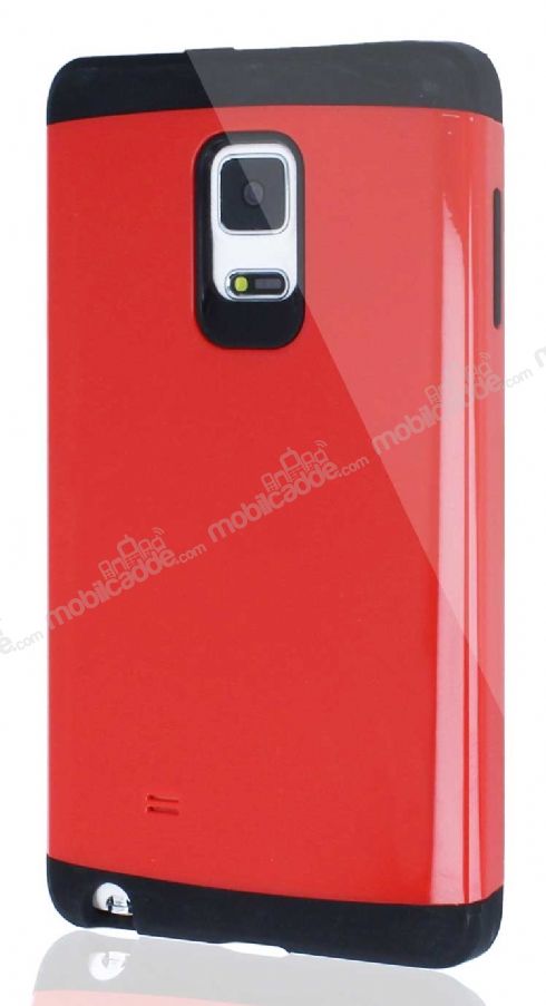 Dafoni Samsung Galaxy Note Edge Slim Power Ultra Koruma Kırmızı Kılıf