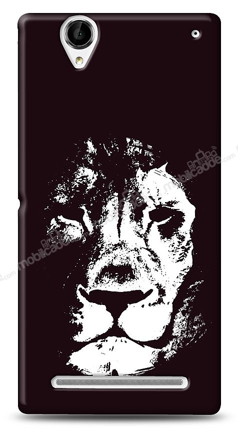 Sony Xperia T2 Ultra Black Lion Kılıf