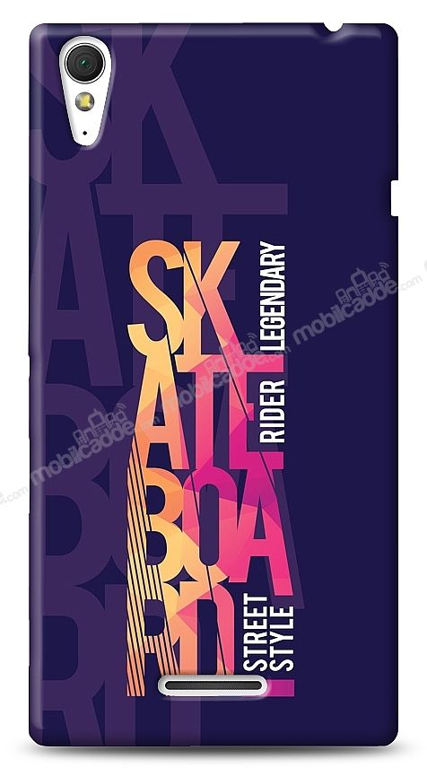 Sony Xperia T3 Skateboard Kılıf