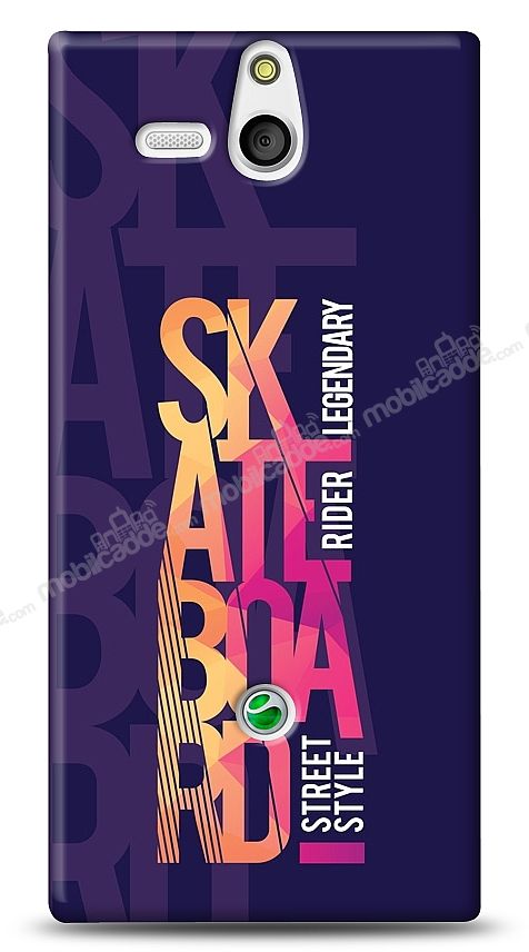 Sony Xperia U Skateboard Kılıf