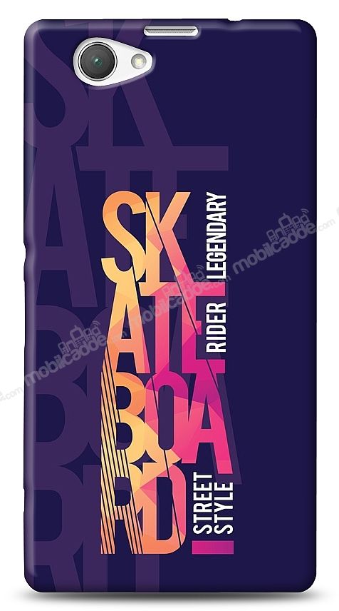 Sony Xperia Z1 Compact Skateboard Kılıf