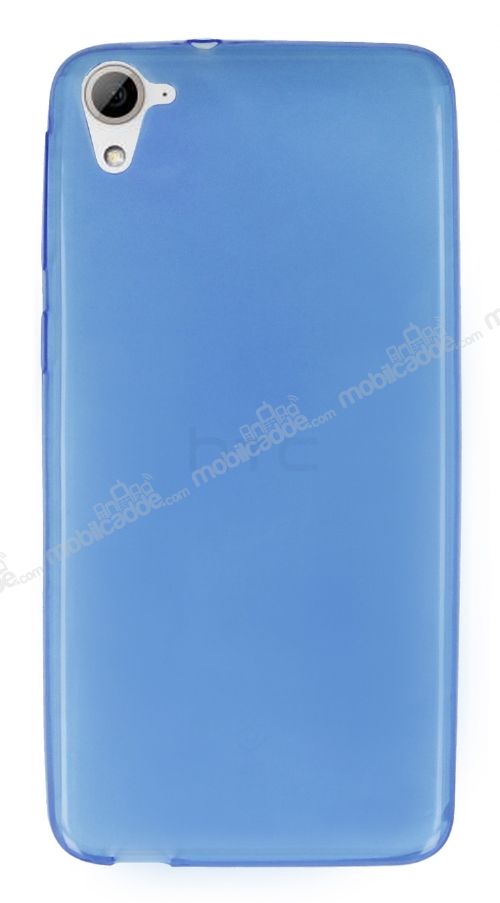 HTC Desire 826 Ultra İnce Mavi Silikon Kılıf