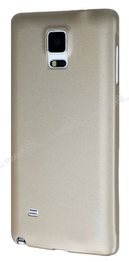 Eiroo Lucatelli Samsung N9100 Galaxy Note 4 Ultra İnce Gold Rubber Kılıf
