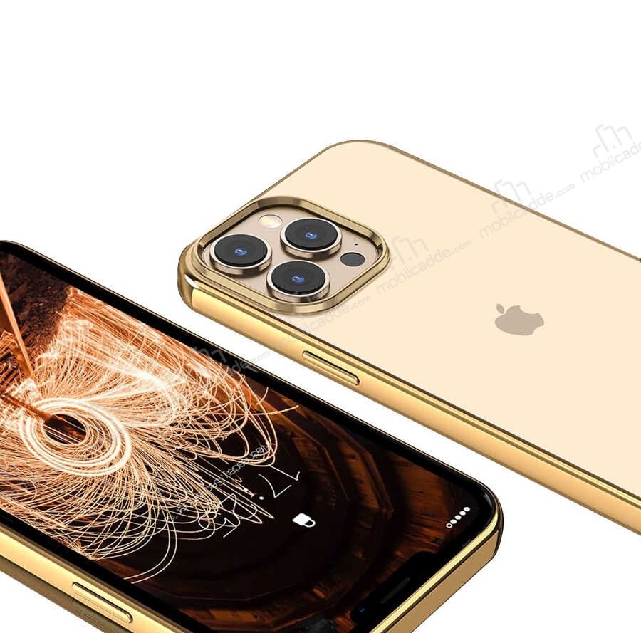 Eiroo Pixel iPhone 13 Pro Max Gold Rubber Kılıf | Ücretsiz Kargo |  MobilCadde.com