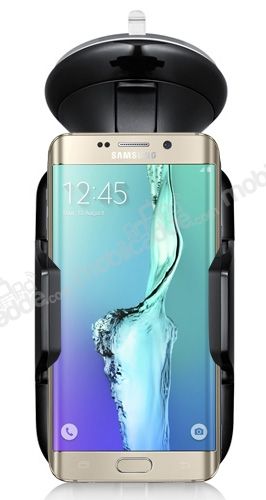 Eiroo Samsung Galaxy S6 Edge Plus Siyah Araç Tutucu