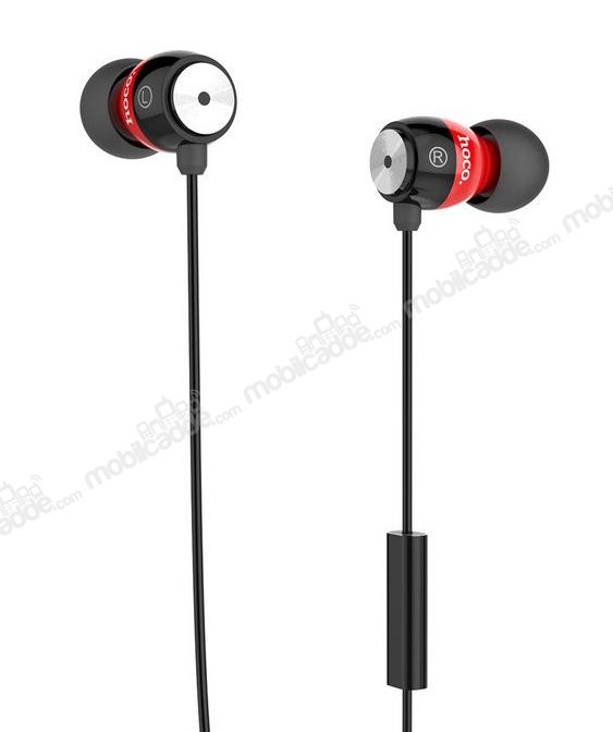 Hoco EPM01 Premium Mikrofonlu Kulakiçi Kırmızı Kulaklık