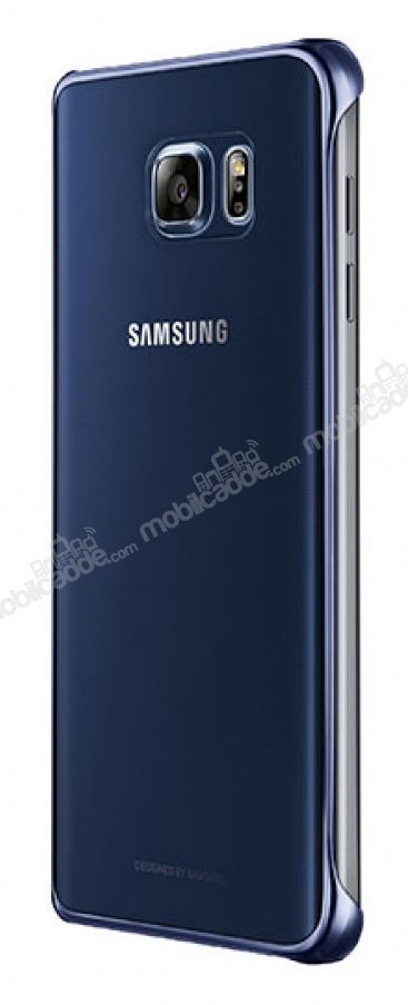 Samsung Galaxy Note 5 Orjinal Metalik Dark Blue Kenarlı Kristal Kılıf