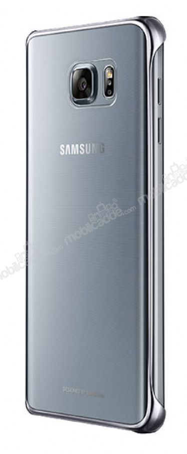 Samsung Galaxy Note 5 Orjinal Metalik Silver Kenarlı Kristal Kılıf
